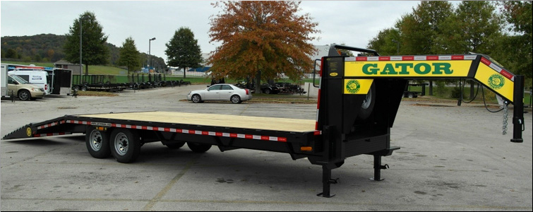 Gooseneck flat bed trailer for sale14k  Putnam County, Tennessee